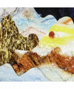 Tablou Peisaj Desert 61x41cm, Rama Aurie, TBL11/AU