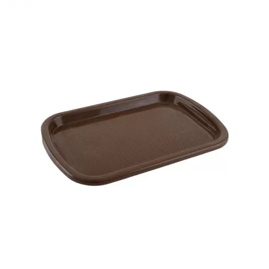 Tava pentru Servirea Diverselor Delicii, Maro, Plastic Tava pentru Servirea Diverselor Delicii, Maro, Plastic