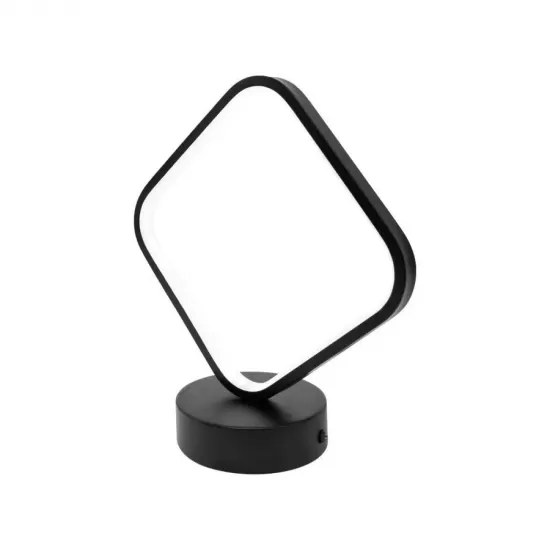 Veioza LED Merga, 26W, 3000K/4000K/6000K, Metal si Acril, Negru Veioza LED Merga, 26W, 3000K/4000K/6000K, Metal si Acril, Negru