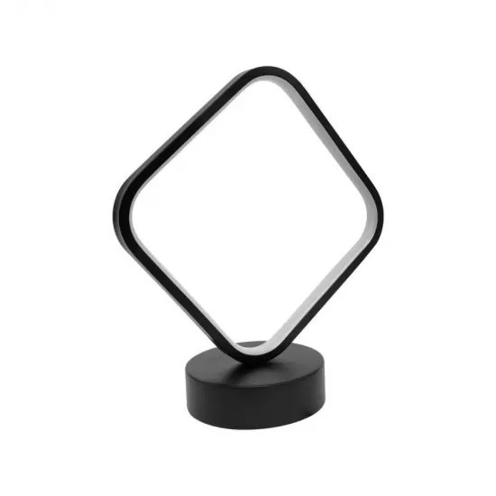 Veioza LED Merga, 26W, 3000K/4000K/6000K, Metal si Acril, Negru Veioza LED Merga, 26W, 3000K/4000K/6000K, Metal si Acril, Negru