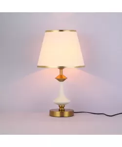 Veioza Nevaeh 1x E27 Alb Auriu Veioza Nevaeh 1x E27 Alb Auriu