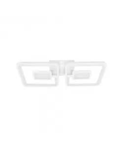 Lustra LED Felix cu Telecomanda, 120W, Alb, Acril, Dimabila Lustra LED Felix cu Telecomanda, 120W, Alb, Acril, Dimabila