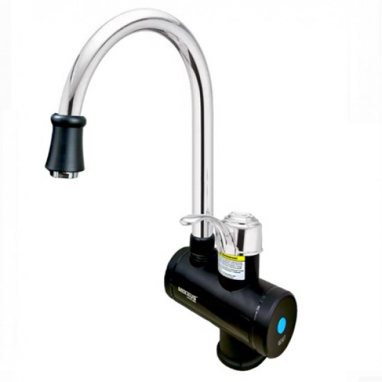 Black robinet instant electric pentru apa, 3 kW din plastic si otel inoxidabil MIXXUS Electra 240-E