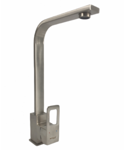 Baterie bucatarie din otel inoxidabil, Monocomanda, Racorduri incluse,MIXXUS FIT-011 