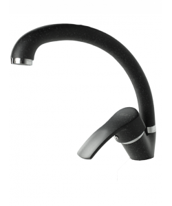 Baterie bucatarie Fleko  Negru Rotativa Monocomanda Cartus ceramic,FZUF-MD275