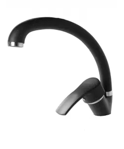 Baterie bucatarie Fleko Negru Rotativa Monocomanda Cartus ceramic,FZUF-MD275 Baterie bucatarie Fleko Negru Rotativa Monocomanda Cartus ceramic,FZUF-MD275