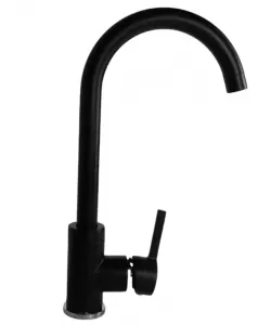 Baterie Fleko , Negru, pentru bucatarie, monocomanda , cartus ceramic 40mm FZXC-MD410