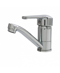 Baterie Sanitara lavoar, otel Inoxidabil, chrome, cartus ceramic, FZLF(B)-203