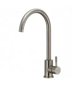 Baterie bucatarie din otel inoxidabil, Monocomanda, Racorduri incluse,MIXXUS SUS-011WHITE