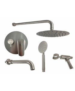 Set dus incastrabil , Diametru para dus 200 mm,MIXXUS BOX-009