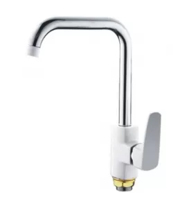 Baterie bucatarie din alama,MIXXUS MISSOURI 014-G (WHITE) Baterie bucatarie din alama,MIXXUS MISSOURI 014-G (WHITE)