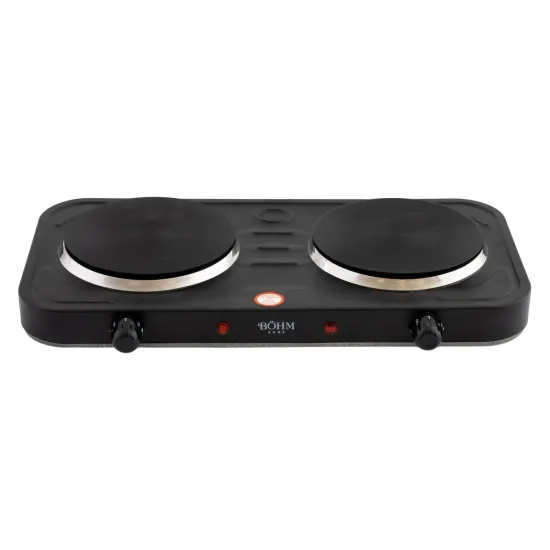 Plită electrică dublă BÖHM BE-H-004L-B negru