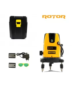 Nivela laser ROTOR RLE-3D, 3 linii , ±2 mm/5m, 40 m, Timp de nivelare ≤ 5s Nivela laser ROTOR RLE-3D, 3 linii , ±2 mm/5m, 40 m, Timp de nivelare ≤ 5s