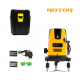 Nivela laser ROTOR RLE-3D, 3 linii , ±2 mm/5m, 40 m, Timp de nivelare ≤ 5s