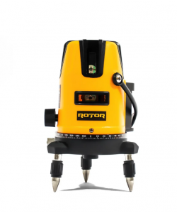 Nivela laser ROTOR RLE-3D, 3 linii , ±2 mm/5m, 40 m, Timp de nivelare ≤ 5s