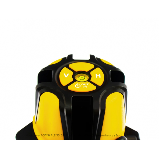 Nivela laser ROTOR RLE-3D, 3 linii , ±2 mm/5m, 40 m, Timp de nivelare ≤ 5s