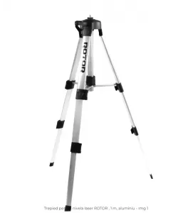 Trepied pentru nivela laser ROTOR , 1 m, aluminiu Trepied pentru nivela laser ROTOR , 1 m, aluminiu
