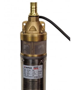 Pompa submersibila Apa Curata ELEFANT, 1100 W, 220V, Cablu 15 m, OTEL 4SKM150 