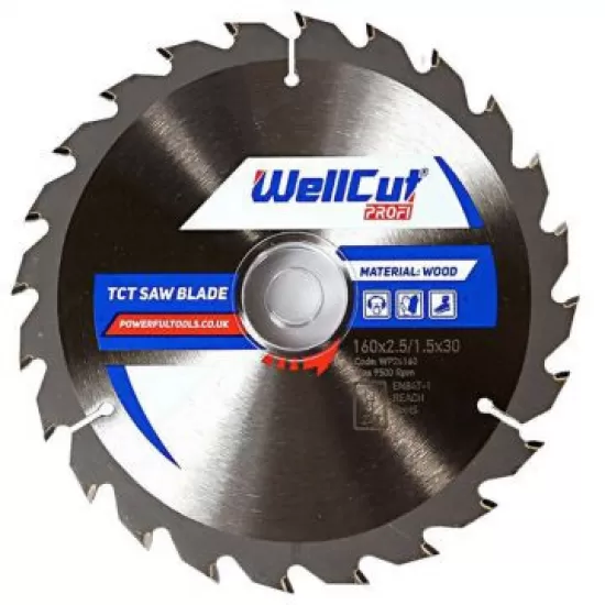 160X20 36T SAW BLADE WELLCUT STANDARD 160X20 36T SAW BLADE WELLCUT STANDARD