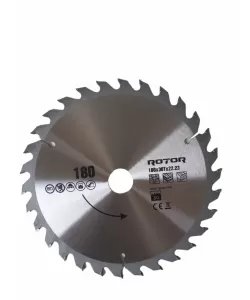 180X22.23 30T disc de taiat lemnul ROTOR