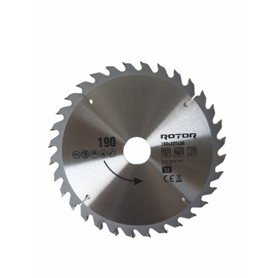 190X30 32T disc de taiat lemnul ROTOR