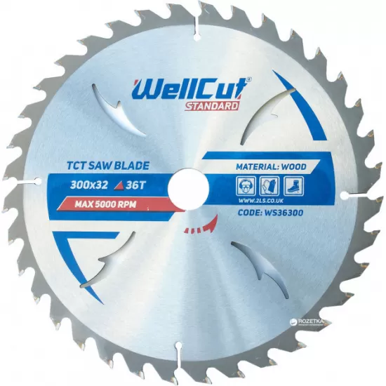 300X32 36T SAW BLADE WELLCUT STANDARD 300X32 36T SAW BLADE WELLCUT STANDARD