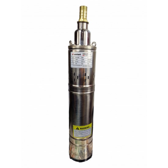 Pompa submersibila Elefant 4QGD1.2-50-0.37, 1100W, debit 95 l/min, inaltime refulare 83 m