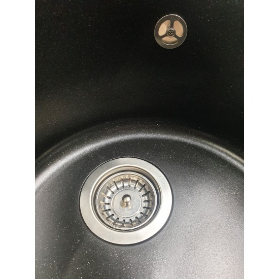 7750 negru metalic LIRA chiuveta PREMIUM ELEFANT