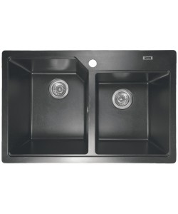 7850 negru metalic HARMONY Chiuveta PREMIUM ELEFANT.