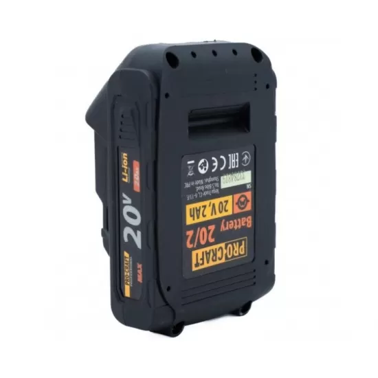 Acumulator PROCRAFT 20V, 2Ah , LI-ION