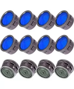 Aerator baterie din alama #-24 albastru FLEKO