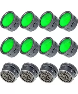 Aerator baterie din plastic #-24 verde FLEKO