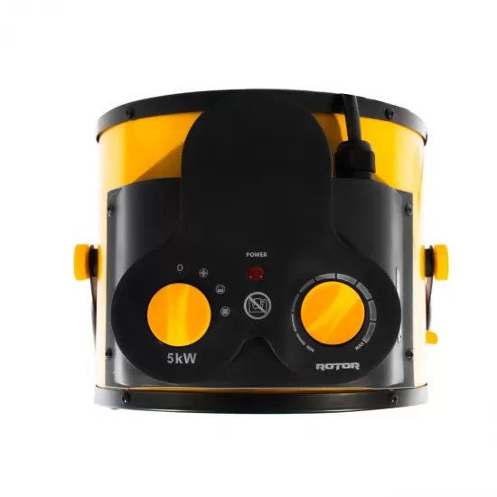 Aeroterma electrica Rotor RH-50R2 5000 W, 3 trepte de putere , mufa trifazica Aeroterma electrica Rotor RH-50R2 5000 W, 3 trepte de putere , mufa trifazica