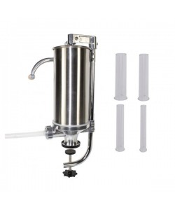 Aparat Carnati Elefant KY-2008CB, 4 kg, metal/inox, Vertical 4 palnii, prindere de masa