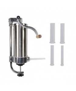 Aparat Carnati Elefant KY2006C, 3 kg, metal/inox, Vertical 4 palnii, prindere de masa