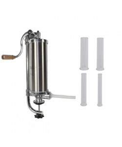 Aparat de facut Carnati Elefant KY-2005C, 2,5 kg, metal/inox, Vertical 4 palnii, prindere de masa