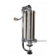 Aparat de facut Carnati Elefant KY-2005C, 2,5 kg, metal/inox, Vertical 4 palnii, prindere de masa
