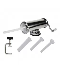 Aparat de Facut Carnati Elefant KY2003, 1.5 kg, inox, Orizontal 3 palnii Aparat de Facut Carnati Elefant KY2003, 1.5 kg, inox, Orizontal 3 palnii
