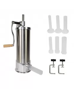 Aparat de Facut Carnati Elefant KY2010, 5 kg, metal/inox, Vertical 6 palnii Aparat de Facut Carnati Elefant KY2010, 5 kg, metal/inox, Vertical 6 palnii