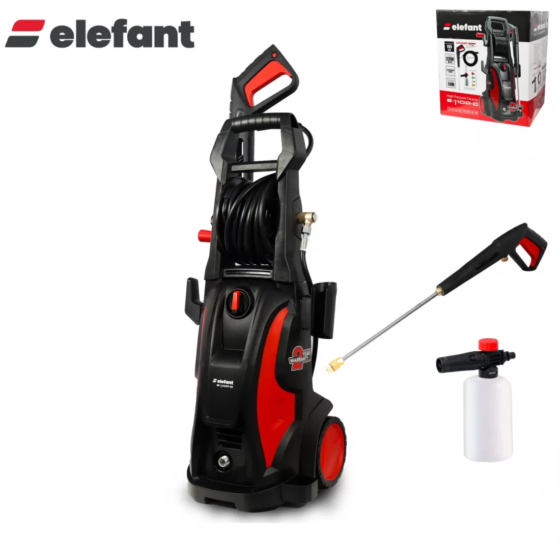 Aparat de spalat cu presiune ELEFANT E-110P-C