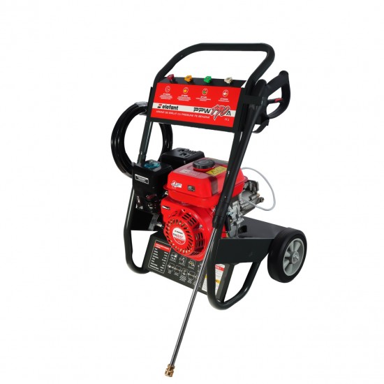 Aparat de spalat cu presiune pe benzina ELEFANT PPW190A, 6,5 CP ,10 L/min ,3600 rot/min Motor termic