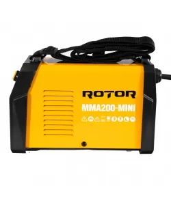 Aparat de sudura LCD Color ROTOR MMA200-MIN, 200 A Aparat de sudura LCD Color ROTOR MMA200-MIN, 200 A