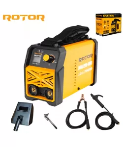 Aparat de sudura LCD Color ROTOR MMA200-MIN, 200 A Aparat de sudura LCD Color ROTOR MMA200-MIN, 200 A