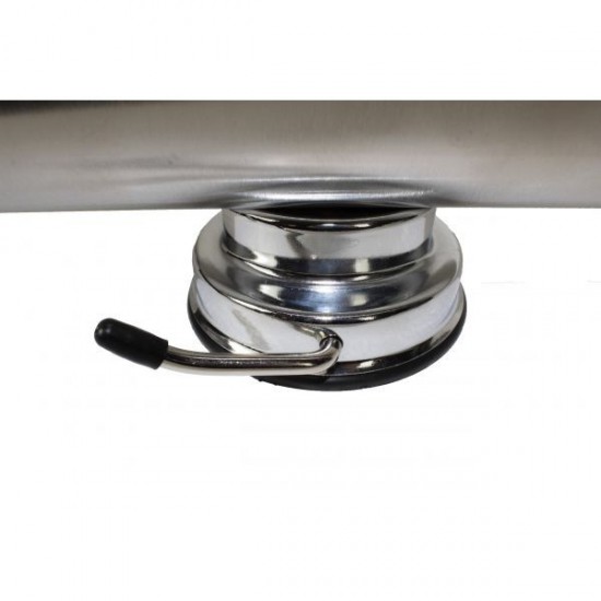 Aparat de umplut Carnati Elefant KY-2005S, 2.5 kg, INOX ALIMENTAR, Orizontal 3 palnii