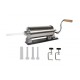 Aparat de umplut Carnati Elefant KY-2006PA, 3 kg, metal/inox, Orizontal/Rabatabil 4 palnii, prindere de masa