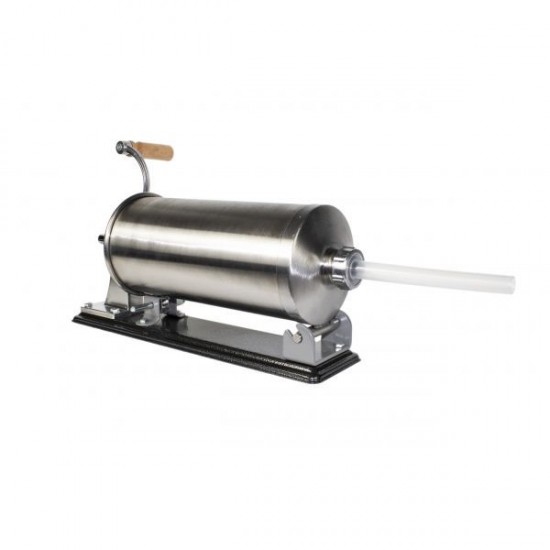 Aparat de umplut Carnati Elefant KY-2006PA, 3 kg, metal/inox, Orizontal/Rabatabil 4 palnii, prindere de masa
