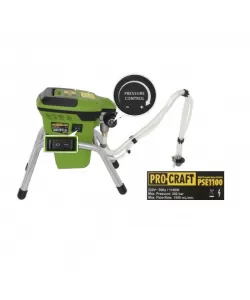 Aparat de vopsit Procraft PSE1100, statie cu turbina 700W, 200 bari, Universal