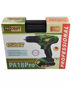 Autofiletanta cu acumulator, PROCRAFT PA18Pro