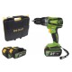 Autofiletanta cu percutie Procraft PA214, 21 V, 4 Ah, 60 Nm, 1500rpm, Mandrina metalica