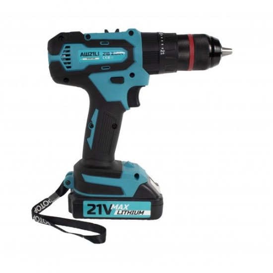 Autofiletanta cu percutie Rotor AS21LI, 21 V, 2 Ah, prelungitor flexibil, 32 Nm, 1150 RPM